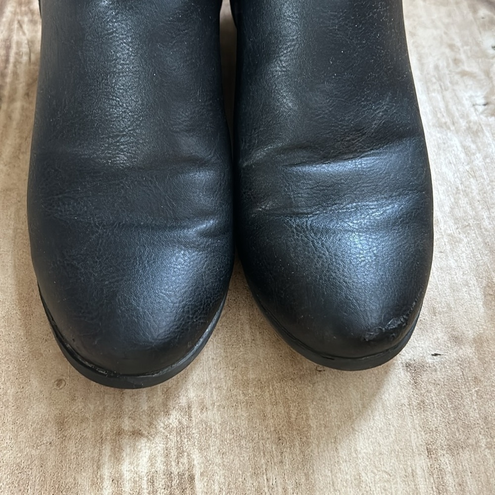 Call It Spring Black Ankle Booties - Picture 3 of 9